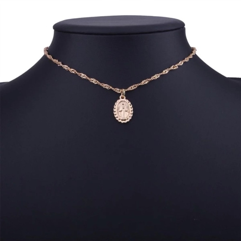 2 FOR 1! Lightweight Cross Religious Necklace Set - Picture 3 of 7